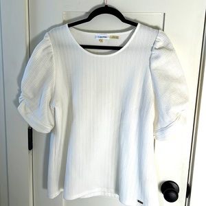 Dressy Top with Dramatic Sleeves